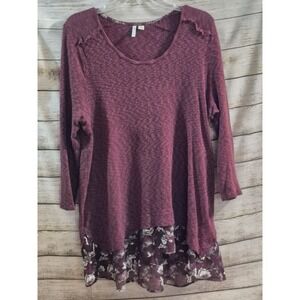 Cato 1946 L Womens Long Sleeve Top (1516)